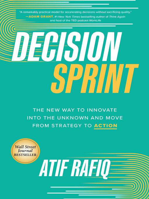 Title details for Decision Sprint by Atif Rafiq - Available